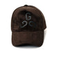 Brown G Suede Cap