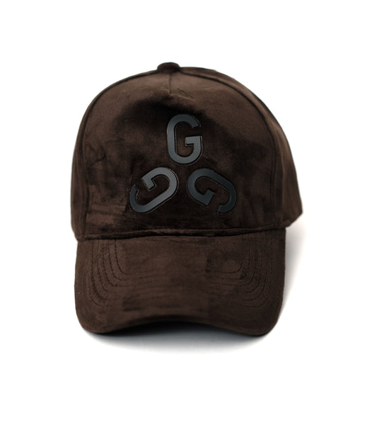 Brown G Suede Cap