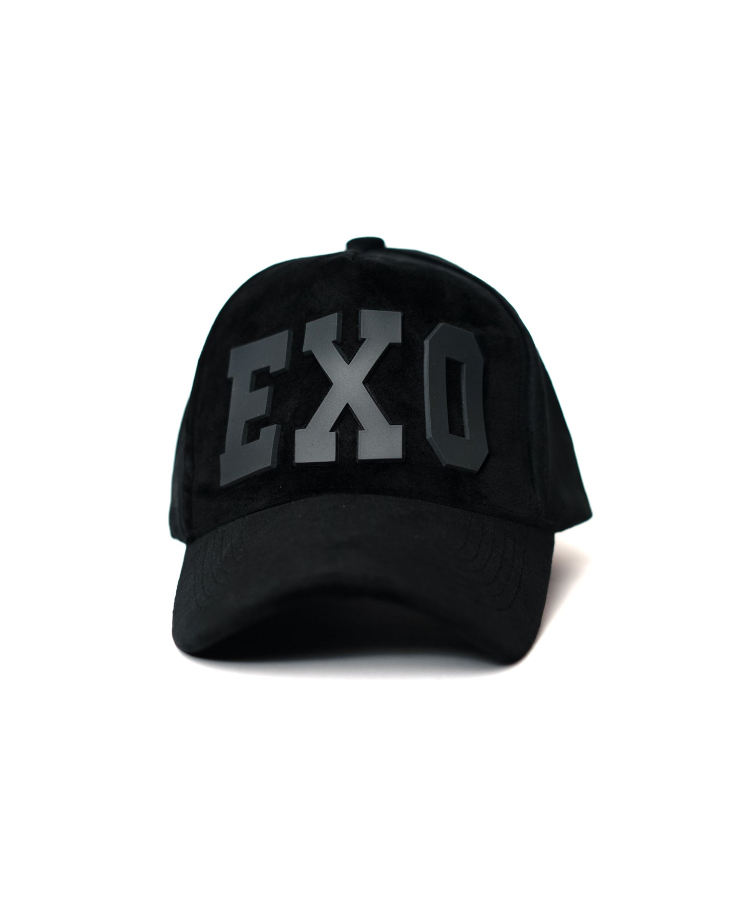 Black EXO Suede Cap