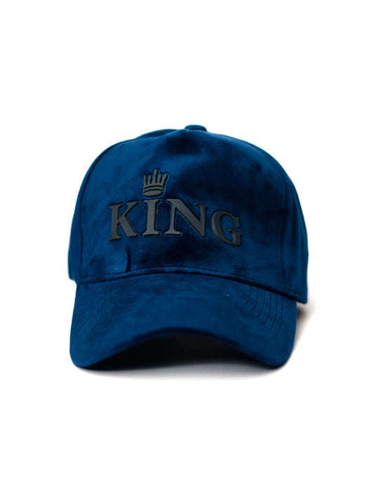 Blue King Suede Cap