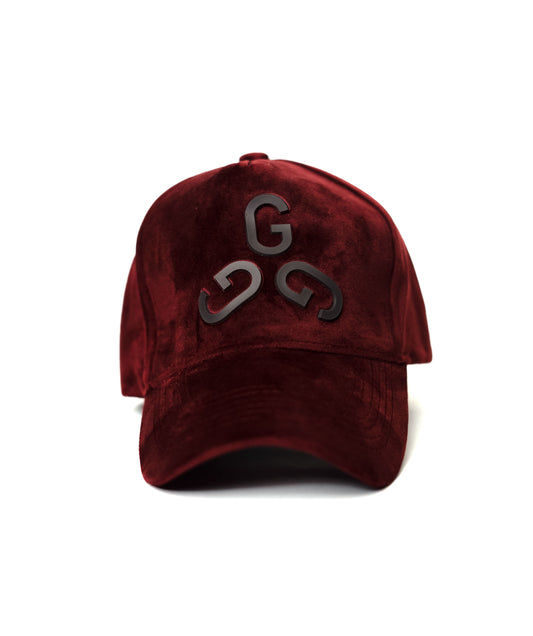 Red G Suede Cap