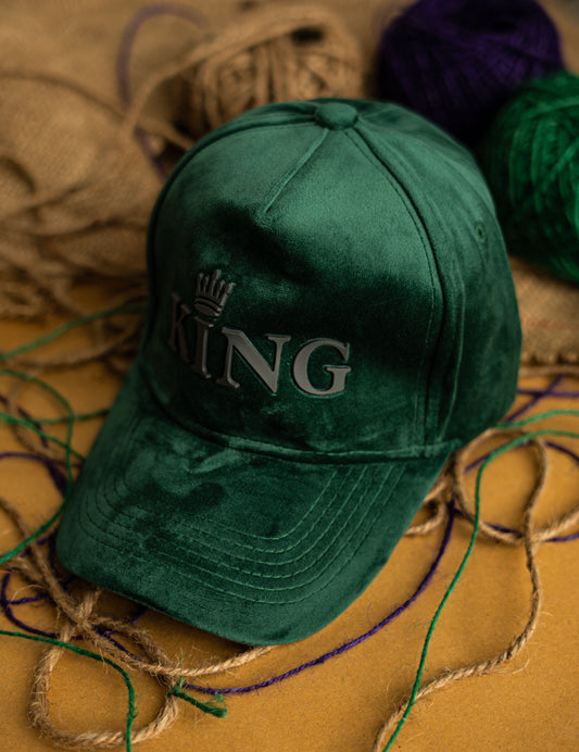 Green King Suede Cap