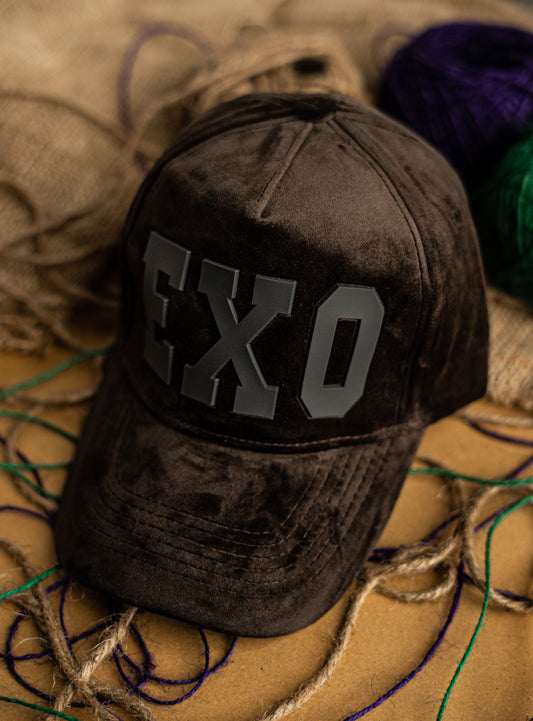 Brown EXO Suede Cap