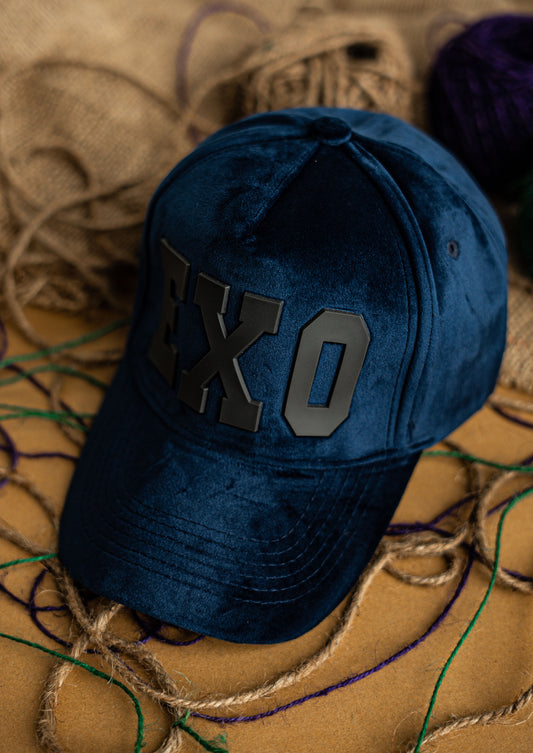 Blue EXO Suede Cap