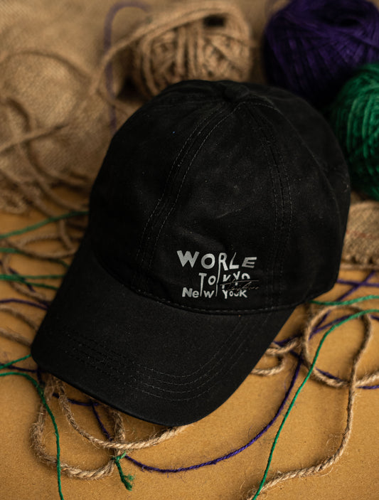 Black World Cap