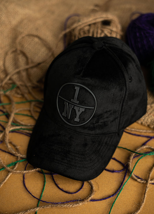 Black 1ny Suede Cap