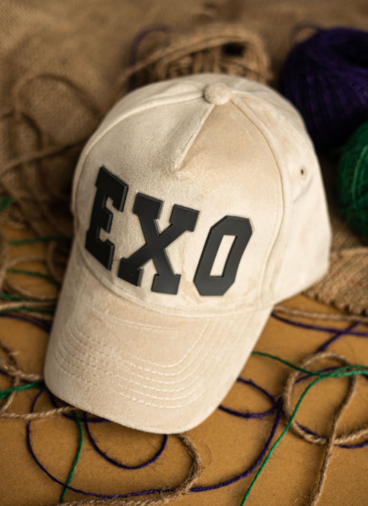 Biege EXO Suede Cap