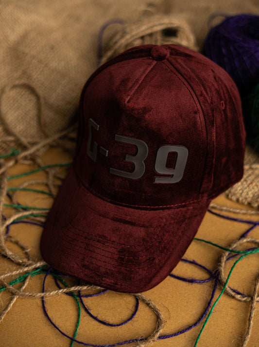 Red G-39 Suede Cap