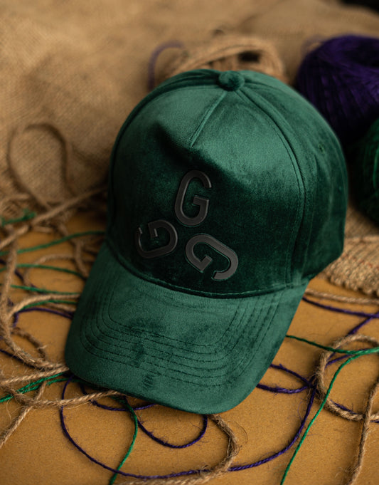 Green G Suede Cap