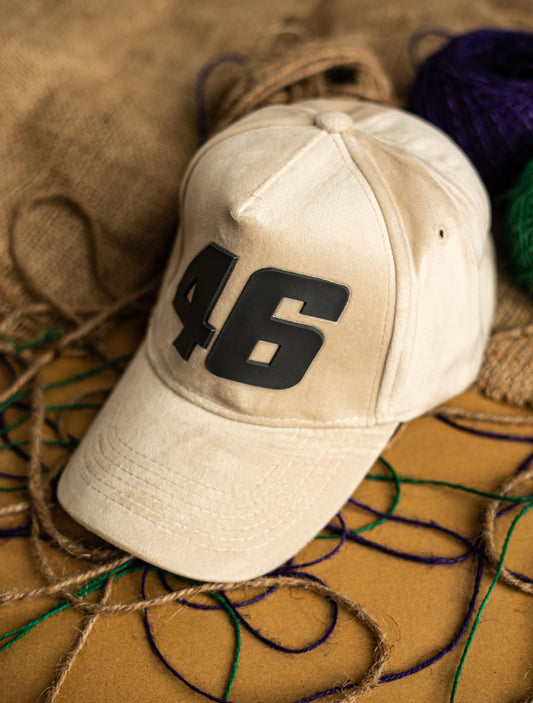 Biege 46 Suede Cap