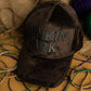 Brown LP Suede Cap