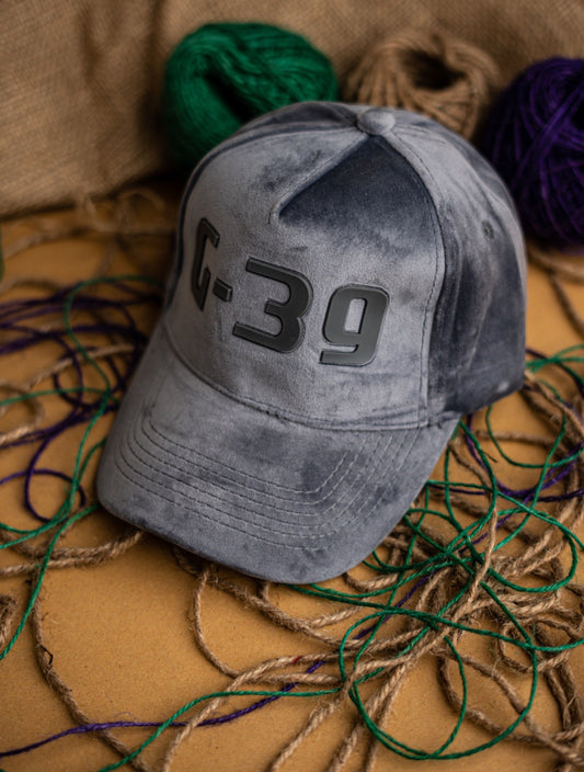 Grey G-39 Suede Cap