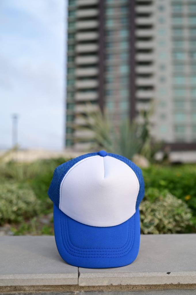 Royal Blue Net Cap