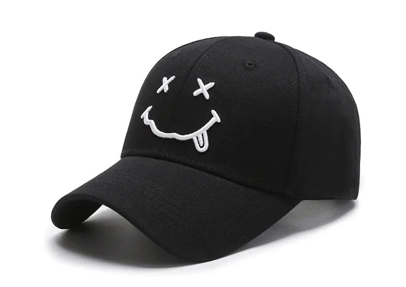 Black Emoji Cap