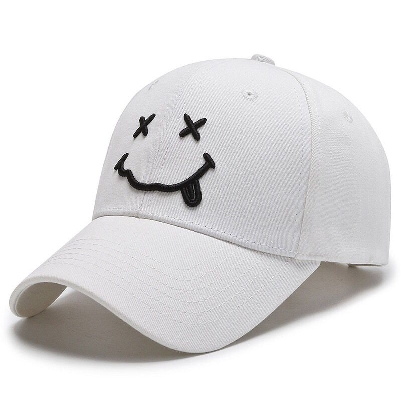 White Emoji Cap