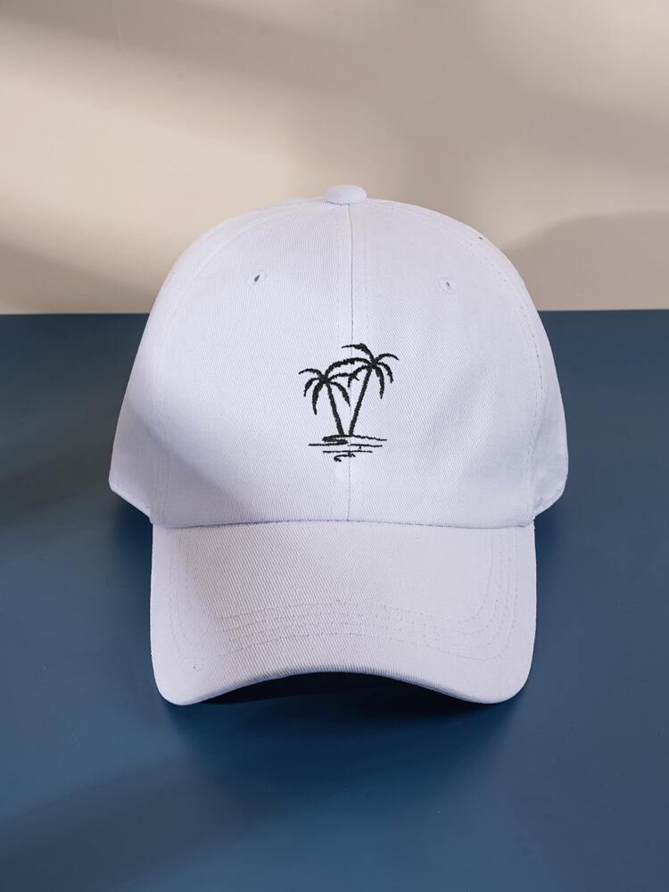 White Green Tree Cap