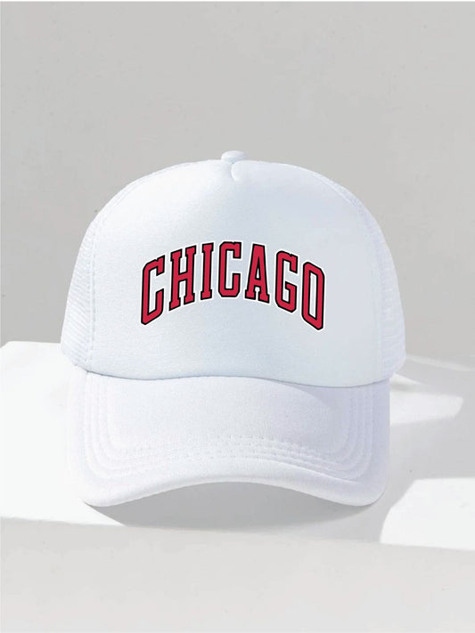 Chicago White Net Cap