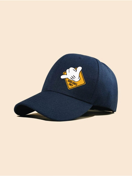 Navy GVO Printed Cap