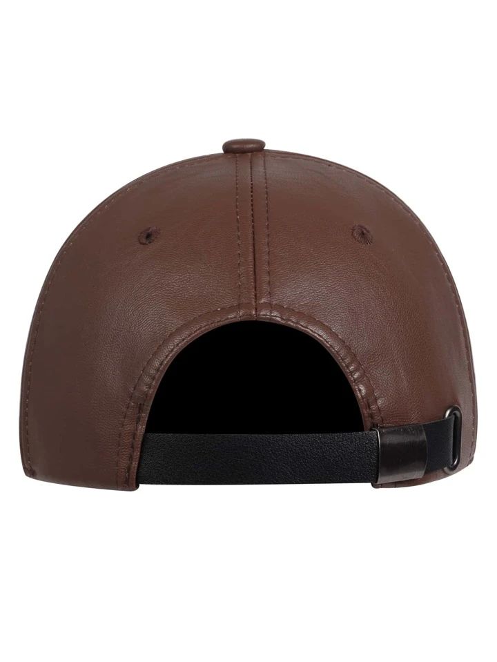 Light Brown Leather Premium Cap