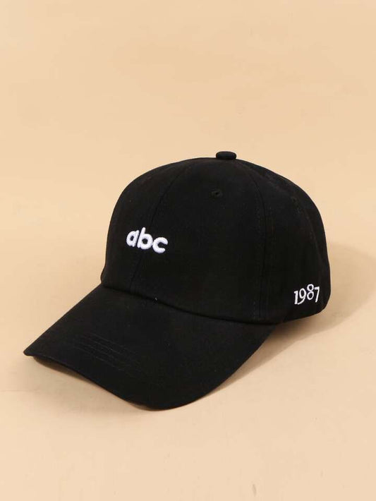 Black ABC Cap