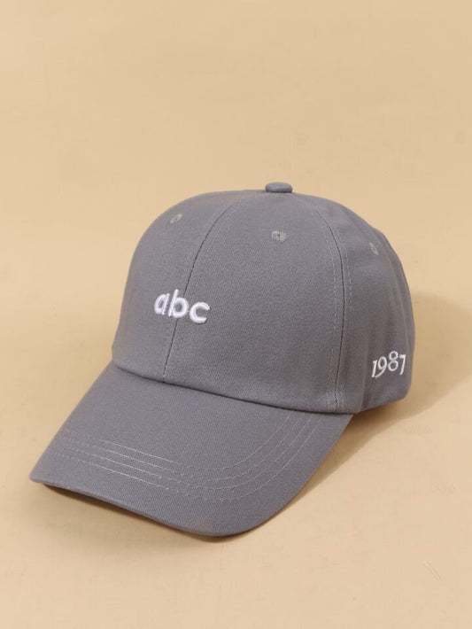 Grey ABC Cap