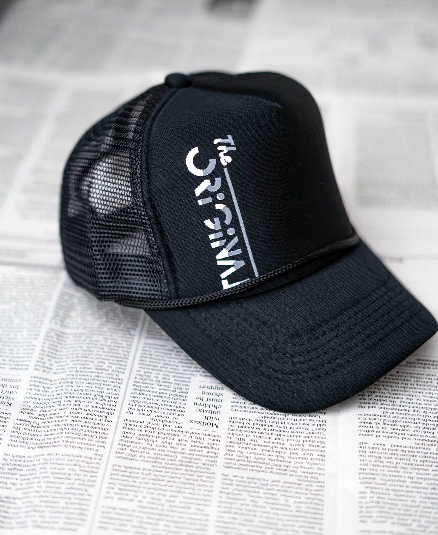 Black Orignal Net Cap