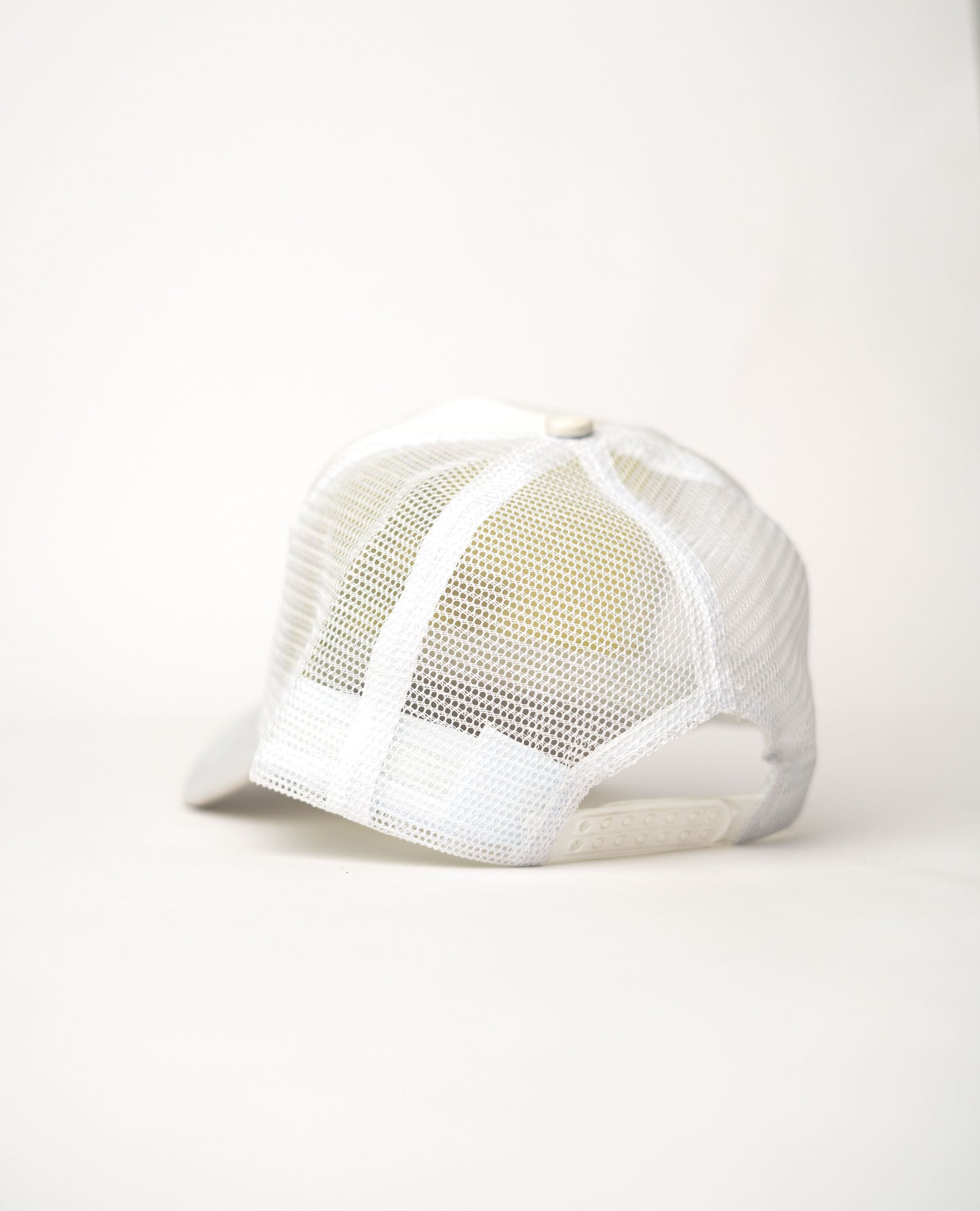 White A Net Cap