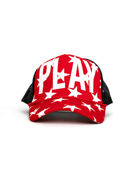 Red Play Cap